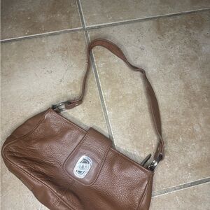 The Sak Chic Brown Leather Handbag